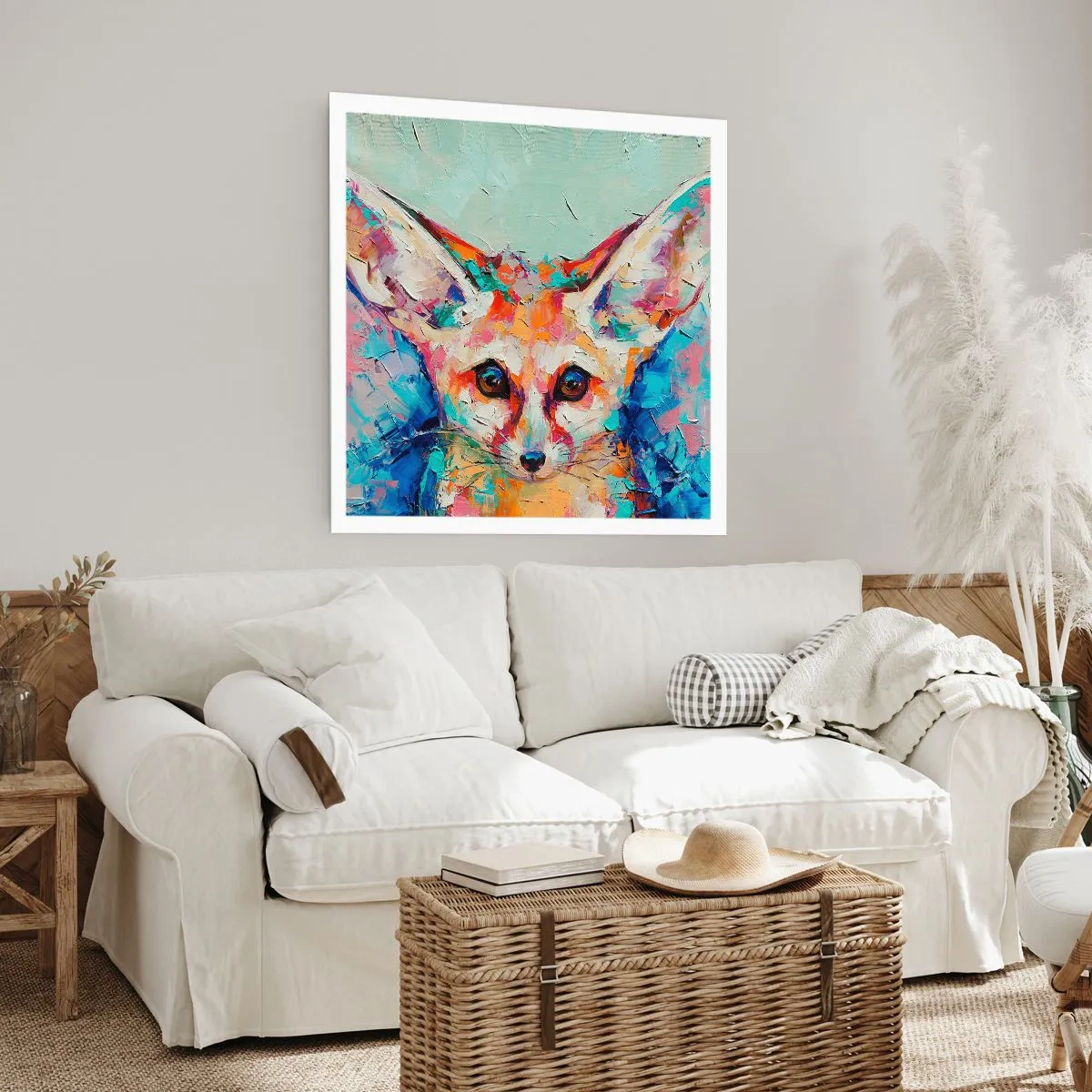 Affisch - Är ni redo för mig? - 50x50 cm