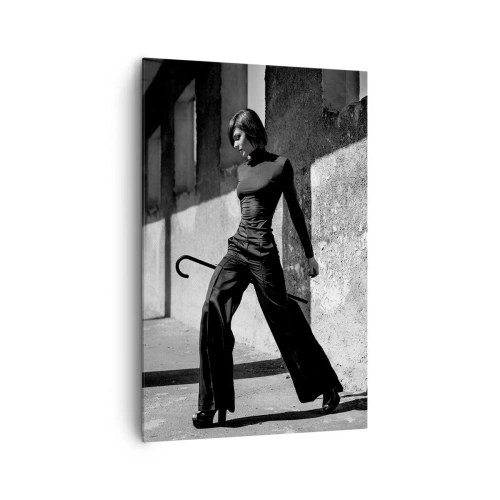 Canvastavla - Bild på duk -  Stadselegans - 80x120 cm
