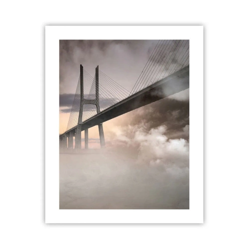 Affisch - Vid en flod som inte finns  - 40x50 cm