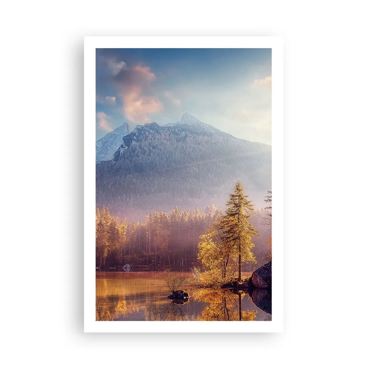 Affisch - I berg och dalar - 61x91 cm