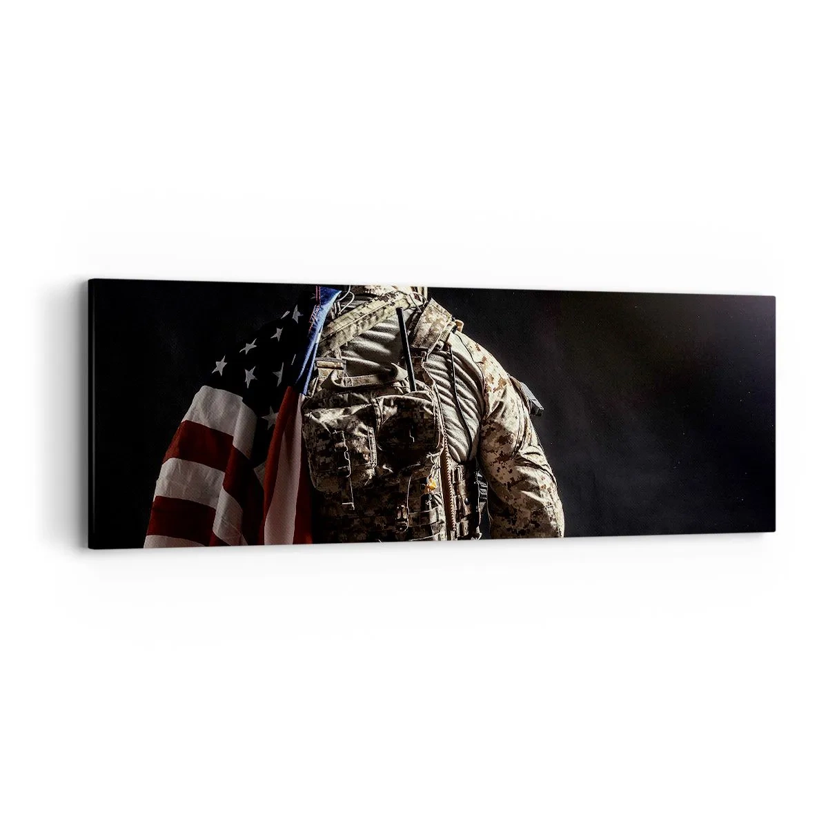 Canvastavla - Bild på duk - Just därför - 90x30 cm