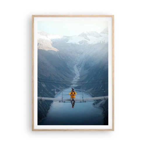 Affisch i ram av ljusek - Beundran i upphängt läge - 70x100 cm