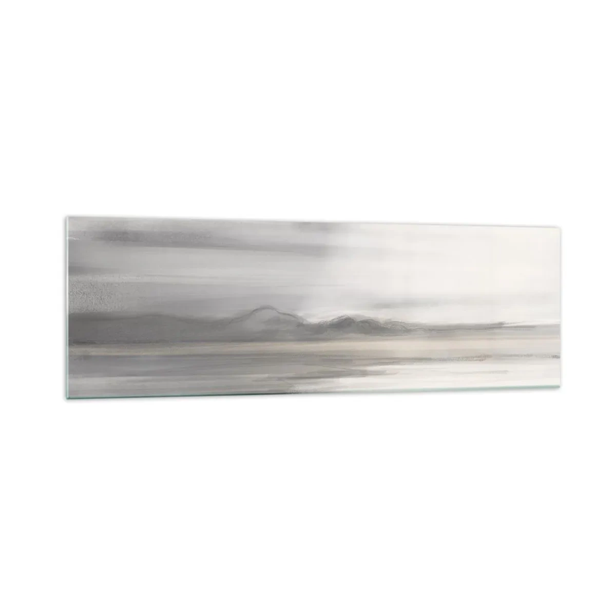 Glastavla - Bild på glas - En eftertänksam bakgrund - 160x50 cm