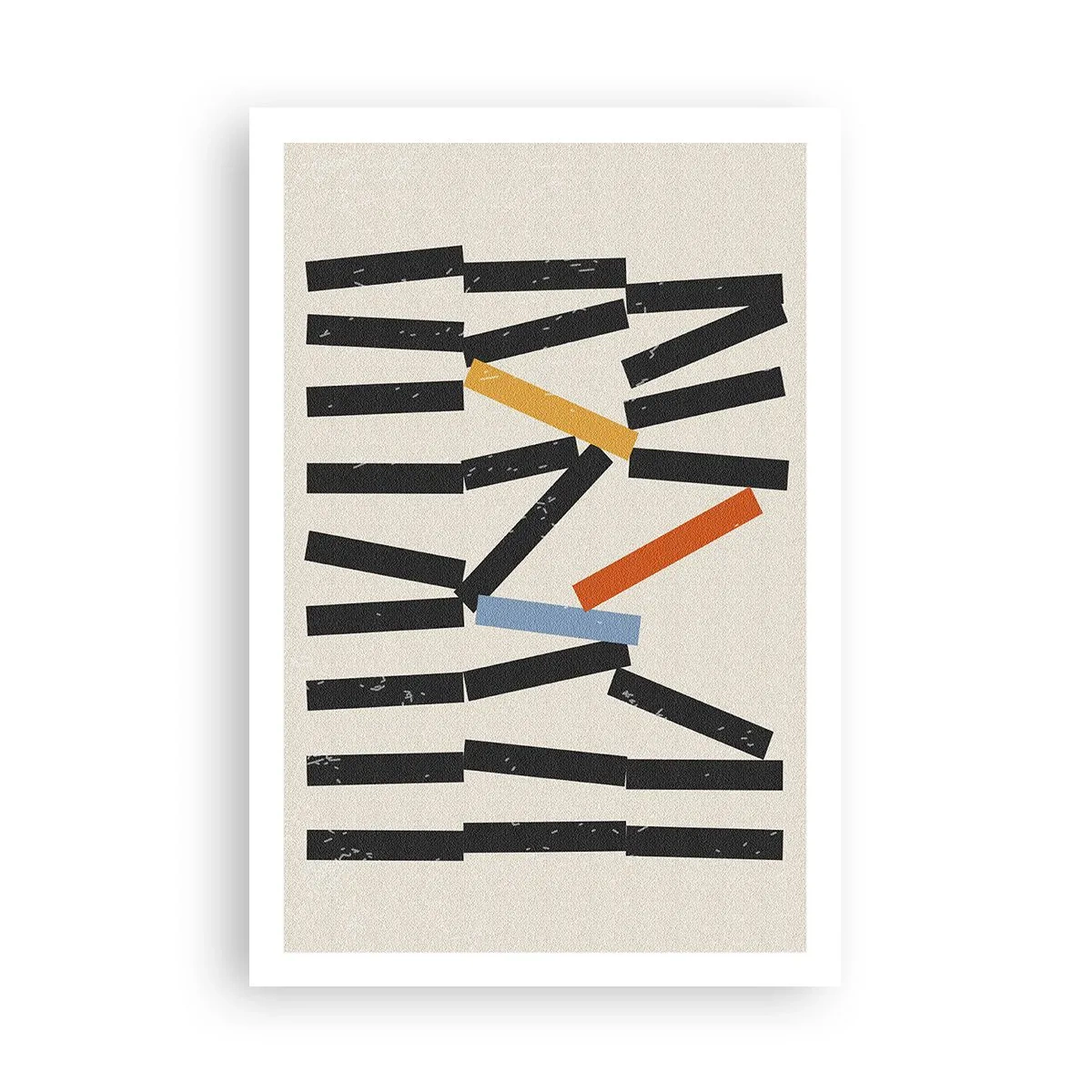 Affisch - Domino - komposition - 61x91 cm