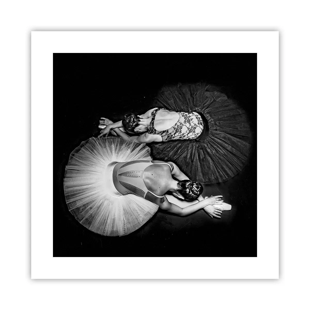 Affisch - Jin och jang – den perfekta balansen - 40x40 cm