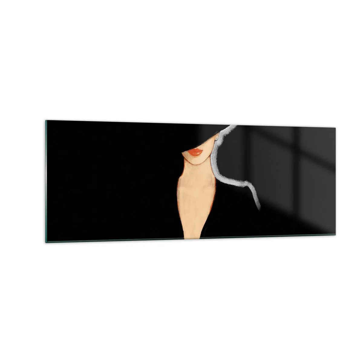 Glastavla - Bild på glas - Elegans och stil - 140x50 cm