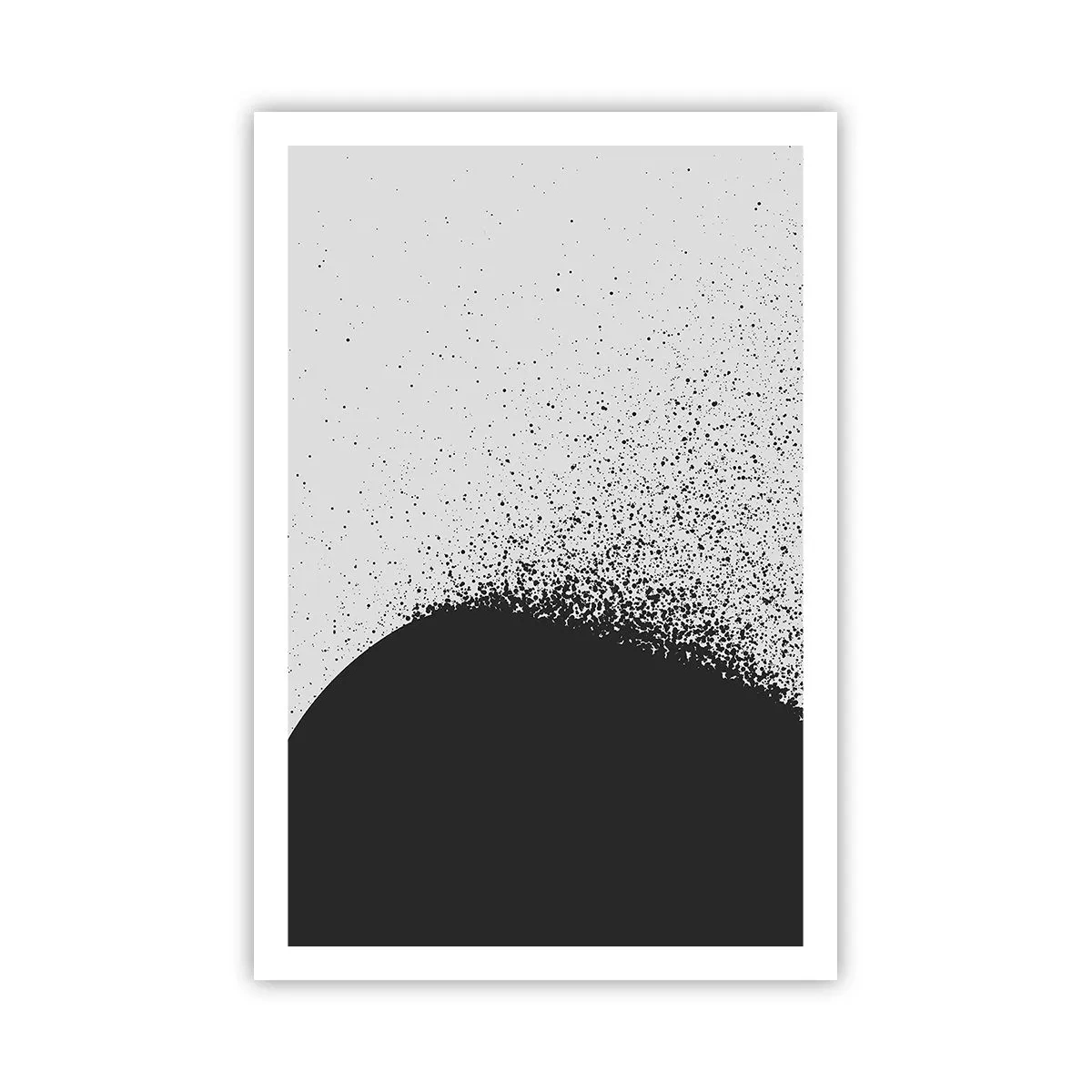 Affisch - Partiklarnas rörelse - 61x91 cm