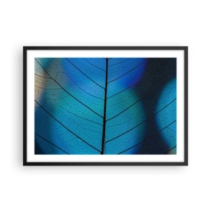 Affisch i svart ram - Invecklad konstruktion - 70x50 cm