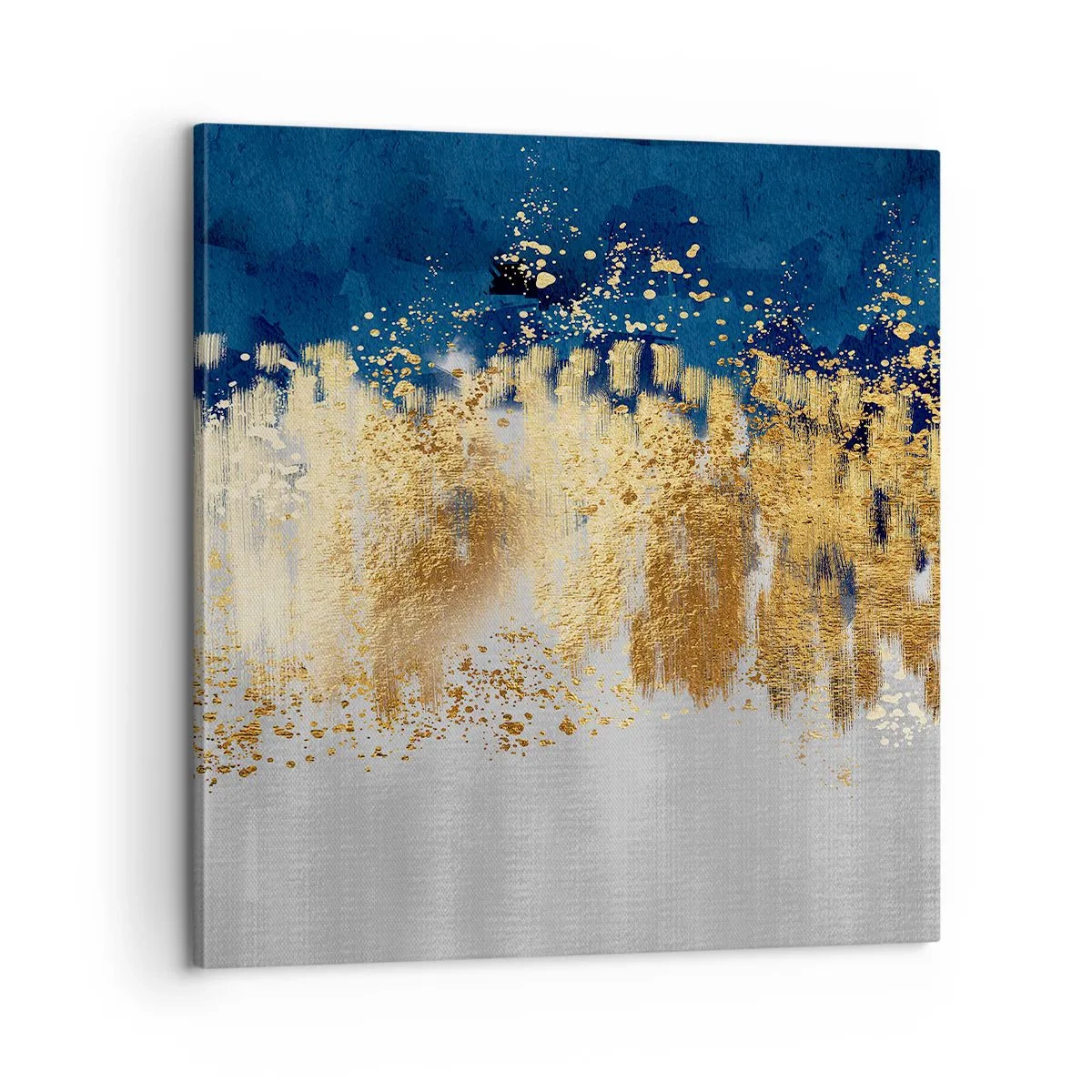 Canvastavla - Bild på duk - Modern komposition med blixt - 60x60 cm