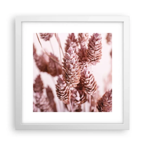 Affisch i vit ram - Skenet bedrar - 30x30 cm