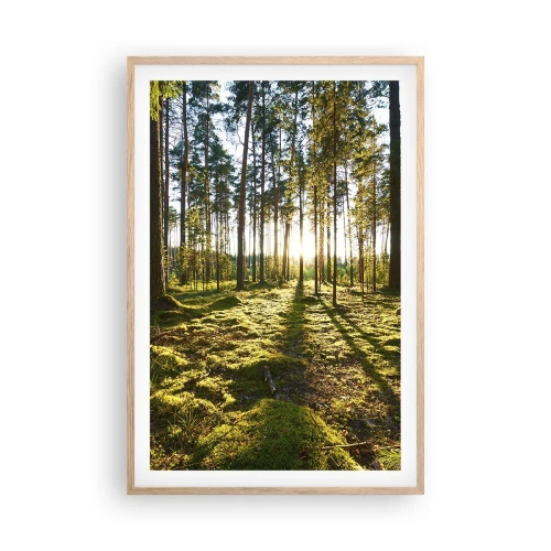 Affisch i ram av ljusek - ...Bortom sjunde skogen - 61x91 cm