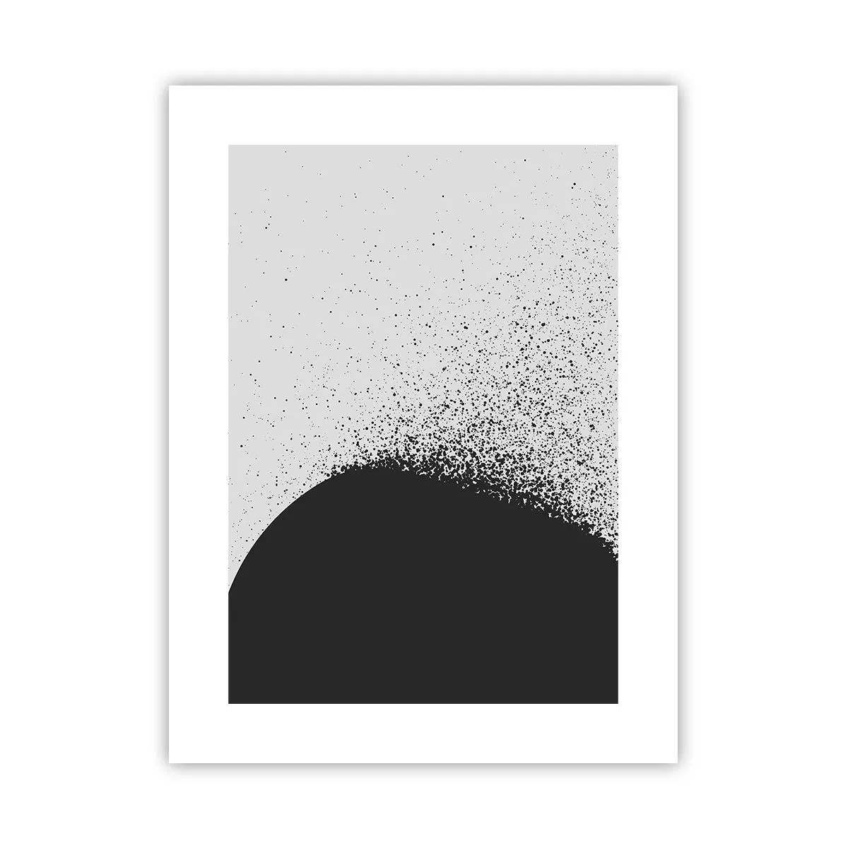 Affisch - Partiklarnas rörelse - 30x40 cm