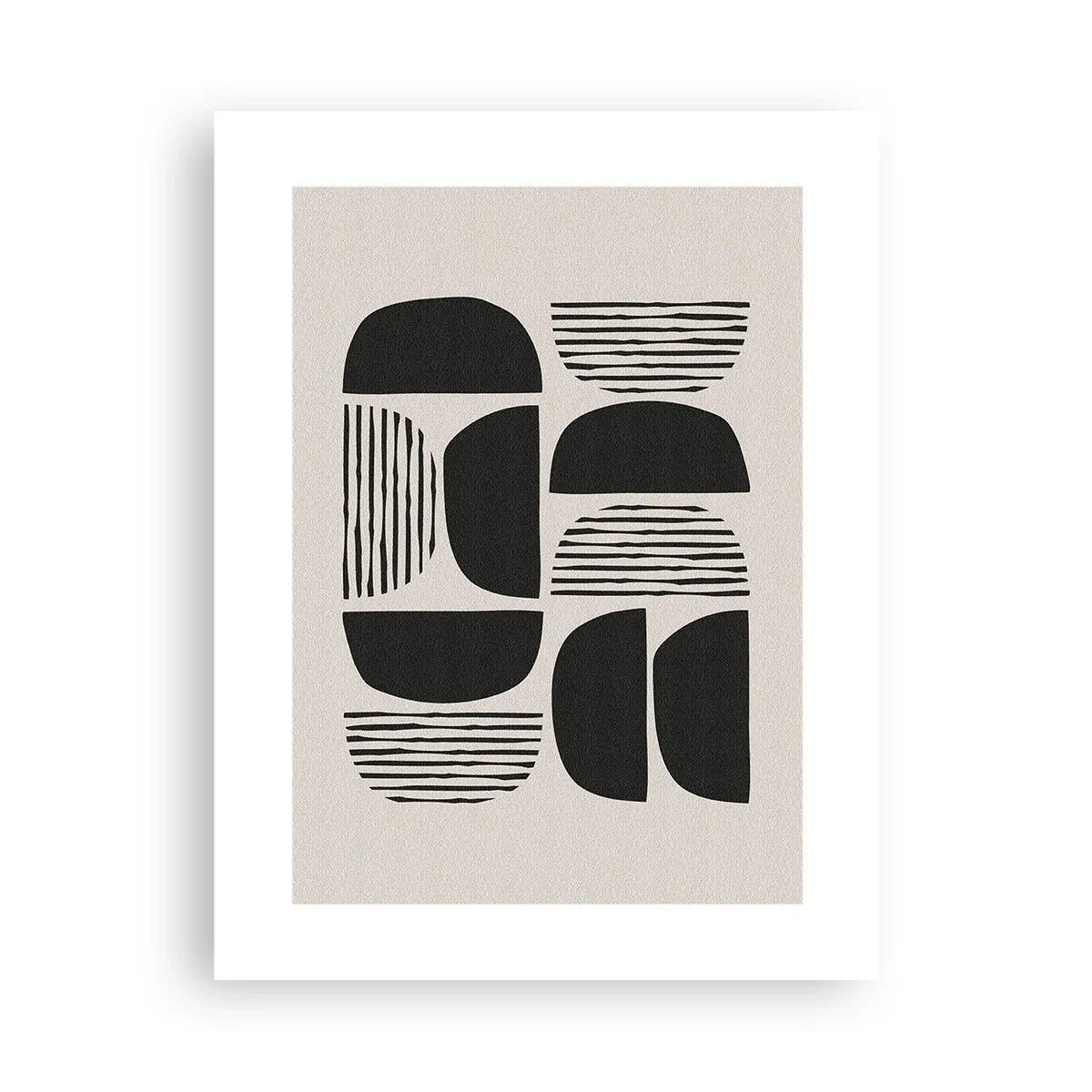 Affisch - Arrangemang med halvor - 30x40 cm