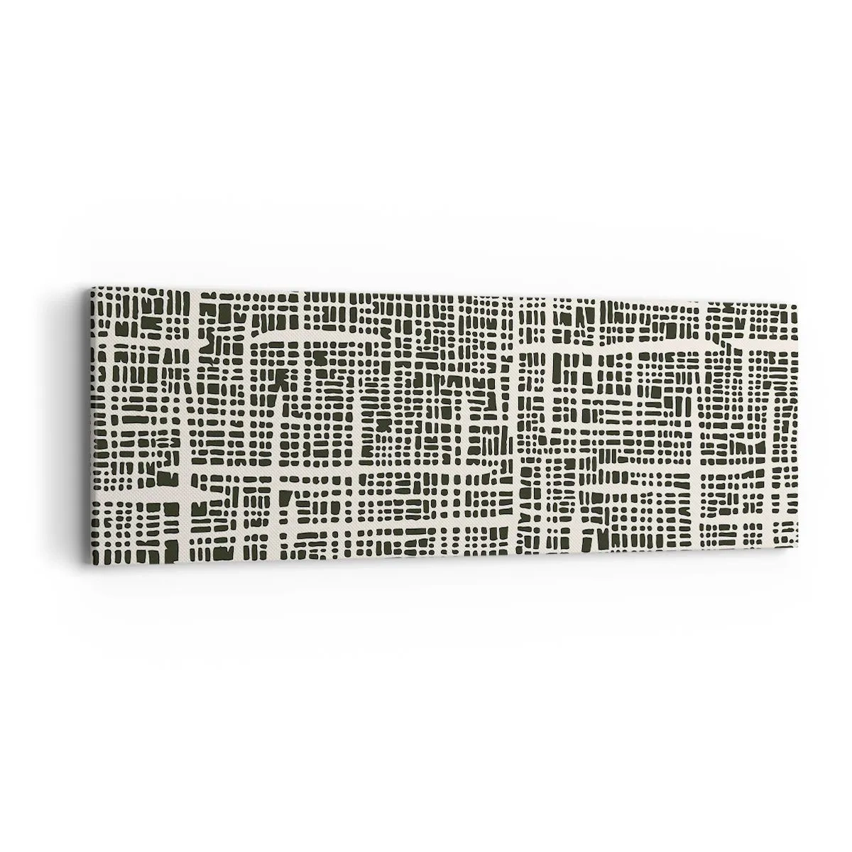 Canvastavla - Bild på duk - Vävd komposition - 90x30 cm