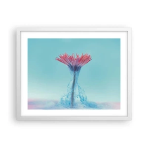 Affisch i vit ram - I upplivande famn - 50x40 cm