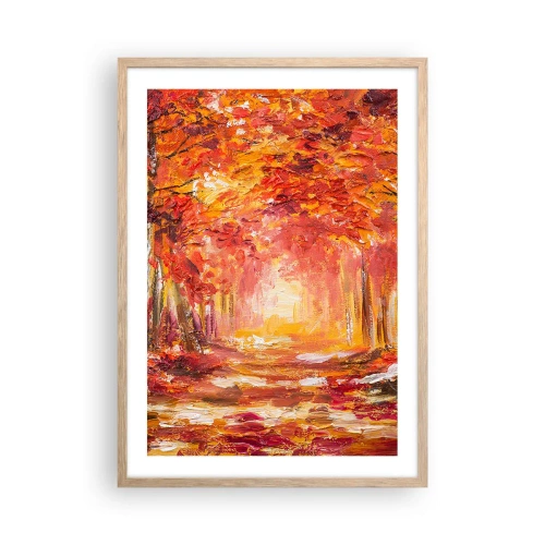 Affisch i ram av ljusek - Kopparskog - 50x70 cm