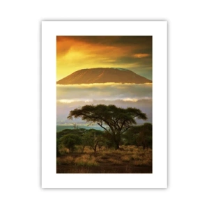 Affisch - Resenärens dröm - 30x40 cm