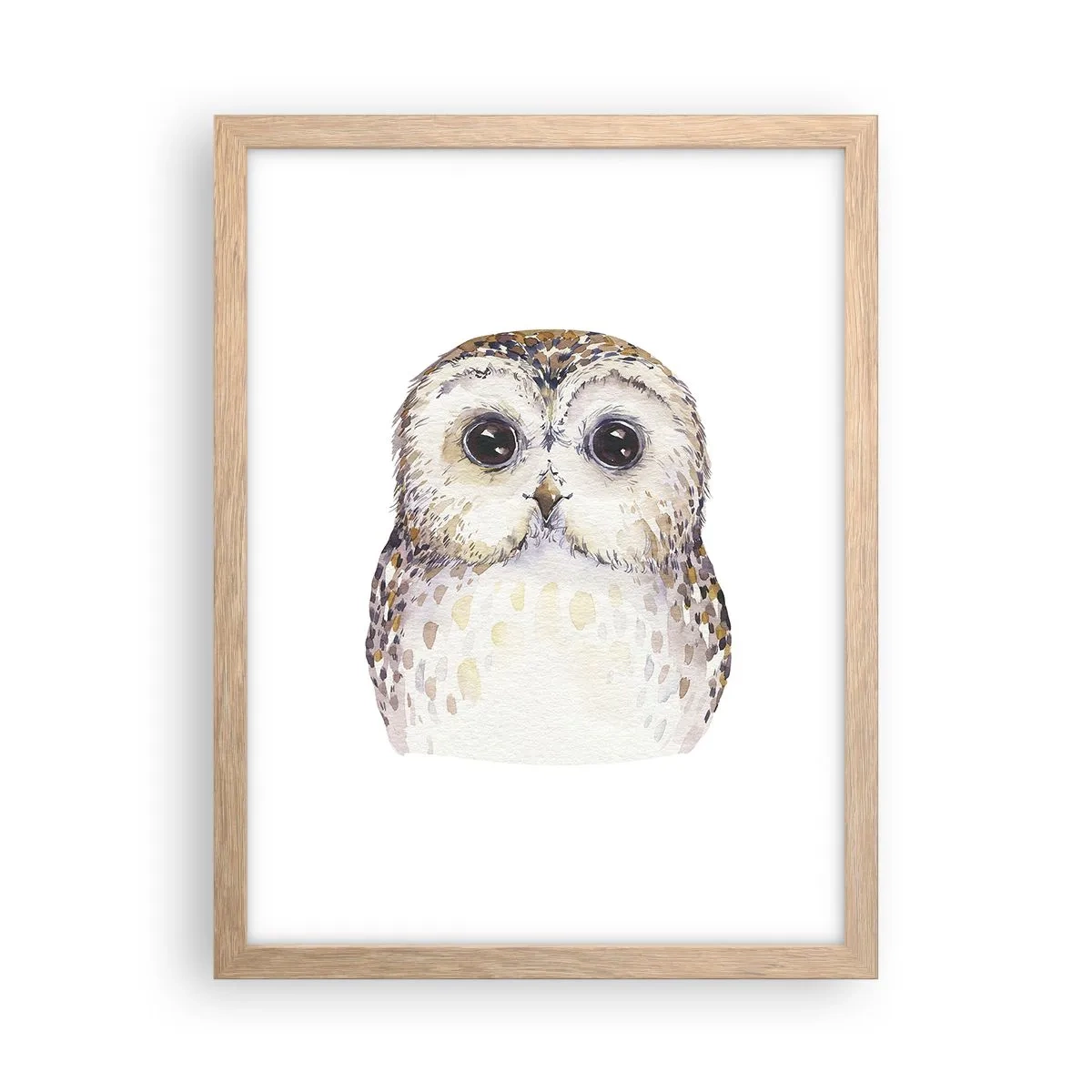 Affisch i ram av ljusek - Titta i mina ögon - 30x40 cm