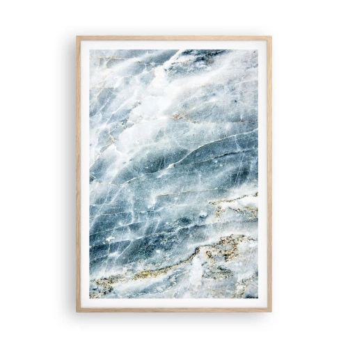 Affisch i ram av ljusek - Isvärld - 70x100 cm