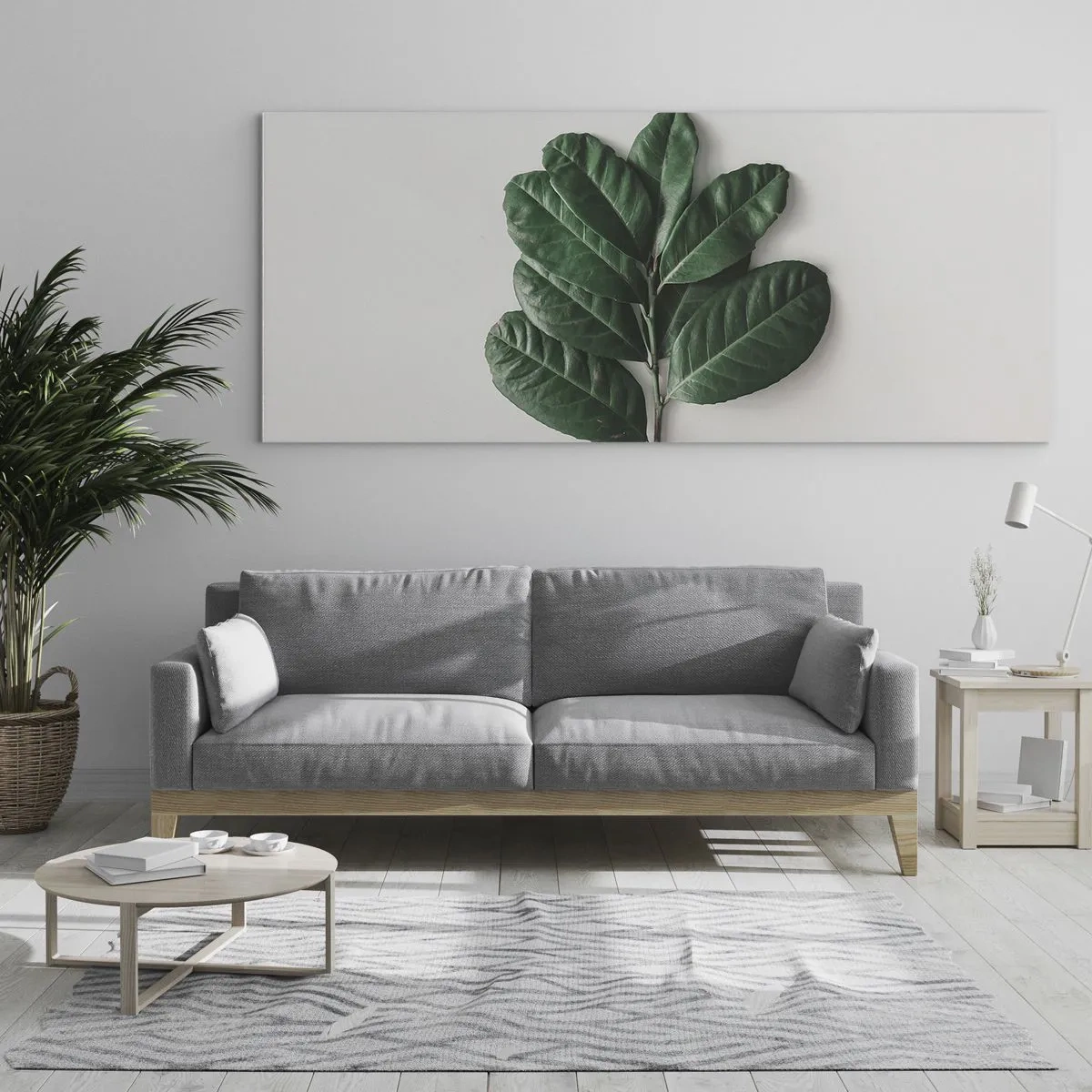 Glastavla - Bild på glas - Själva naturens bild - 140x50 cm