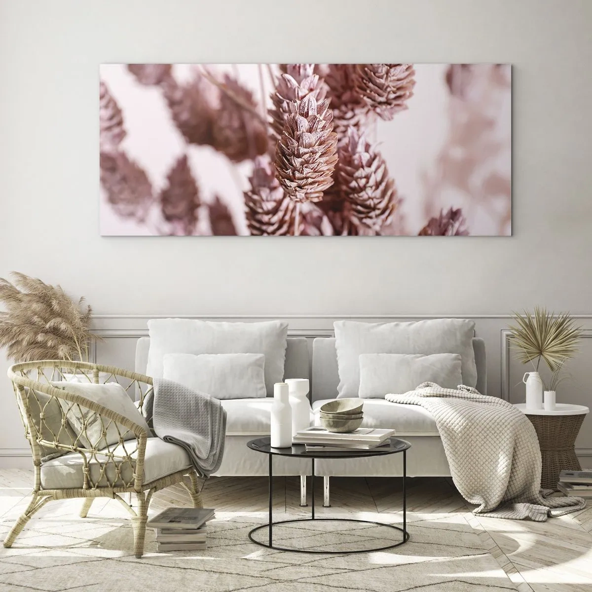 Glastavla - Bild på glas - Skenet bedrar - 100x40 cm