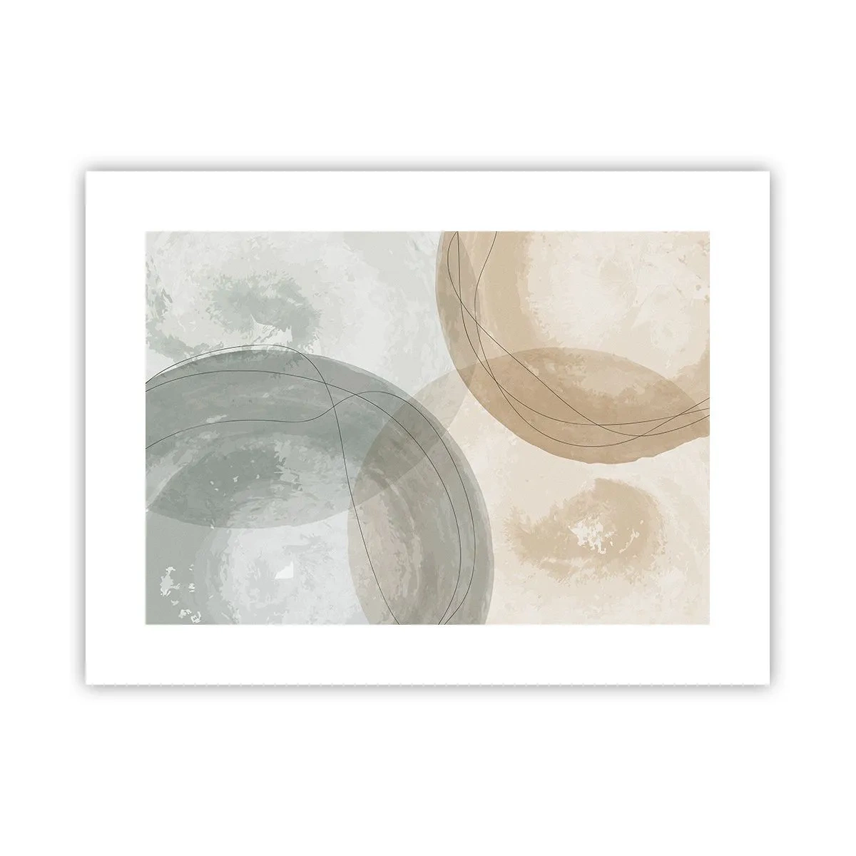 Affisch - Världars samspel - 40x30 cm