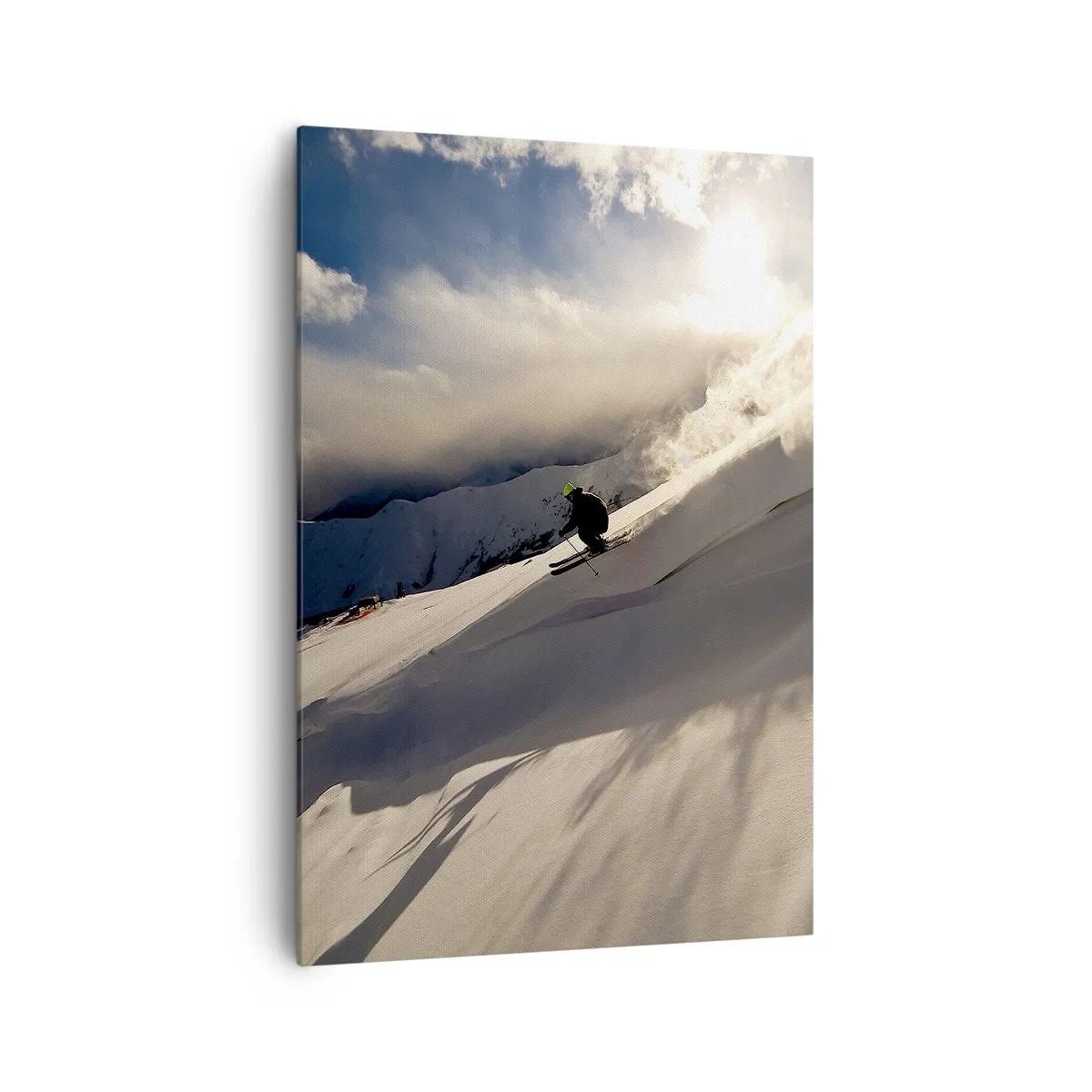 Canvastavla - Bild på duk - Fjällutmaningen accepterad - 70x100 cm