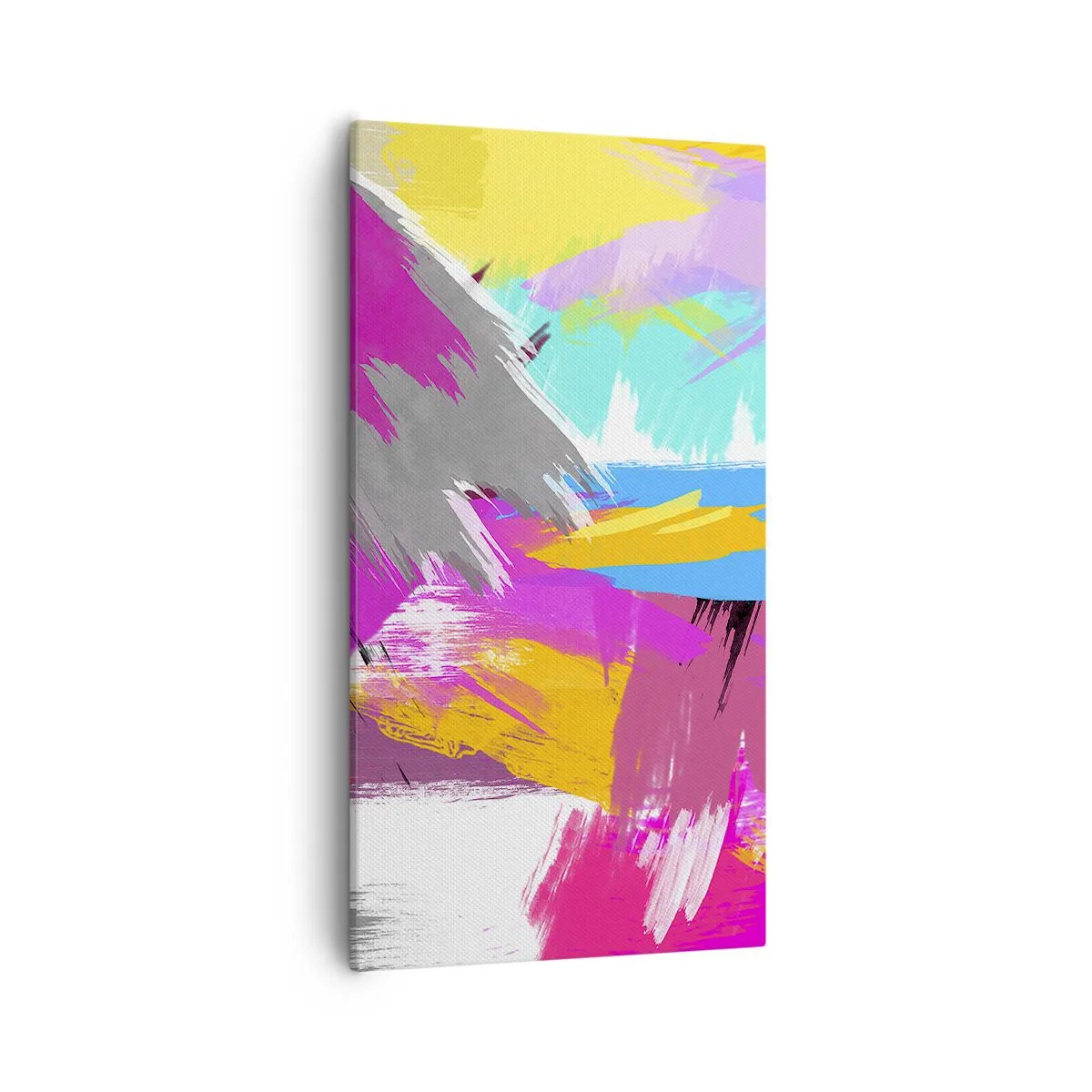 Canvastavla - Bild på duk - Stryk, stryk, stryk en gång till - 55x100 cm