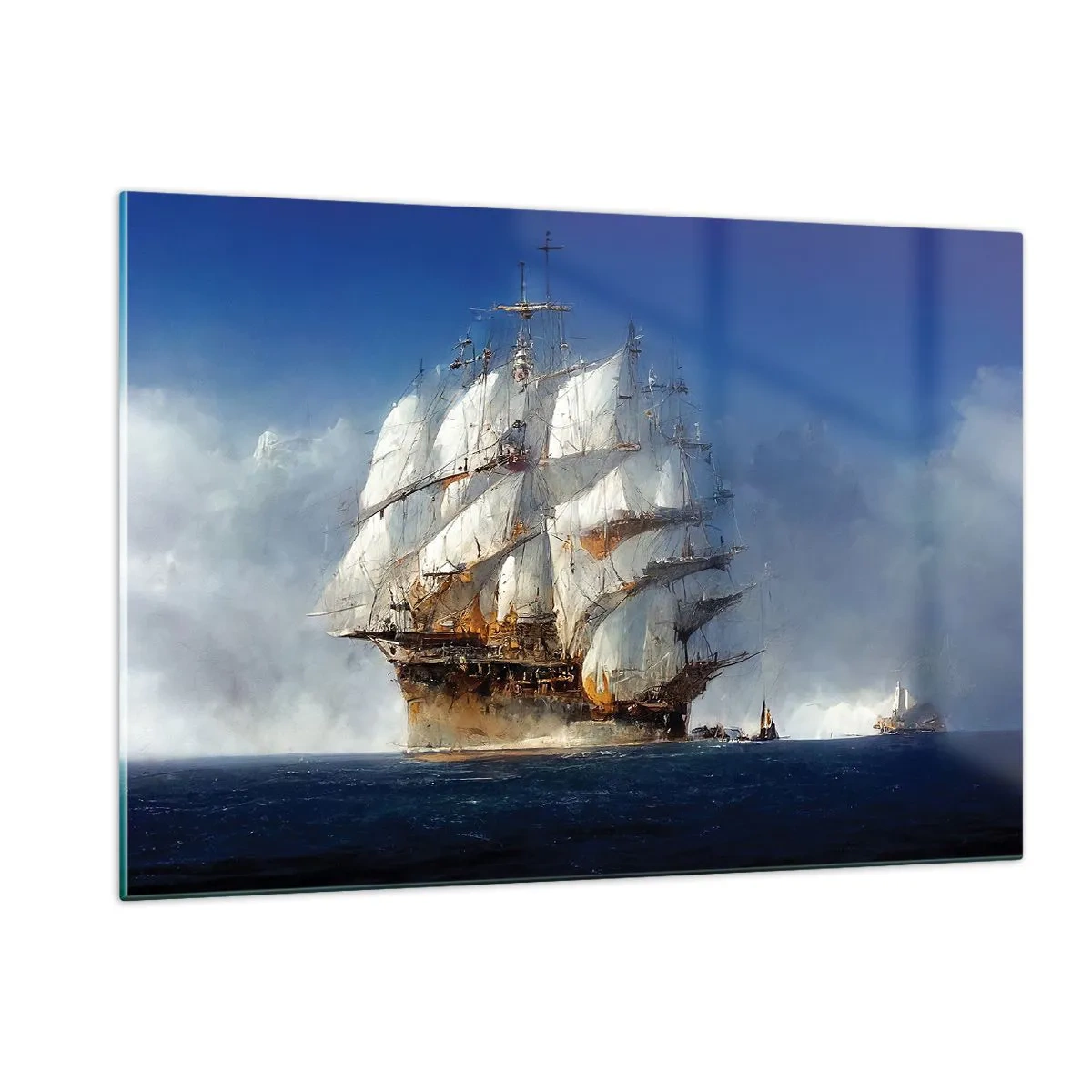 Glastavla - Bild på glas - The great glory! - 120x80 cm