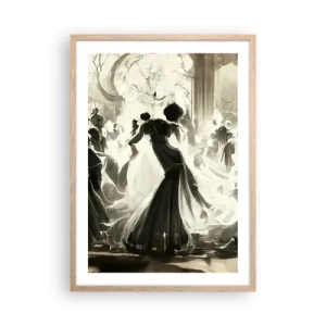 Affisch i ram av ljusek - Stor maskerad - 50x70 cm