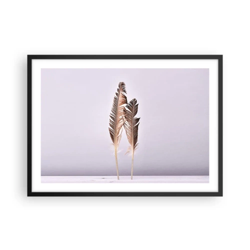 Affisch i svart ram - Mot intet - 70x50 cm