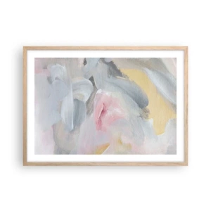 Affisch i ram av ljusek - I en pastellfärgad värld - 70x50 cm