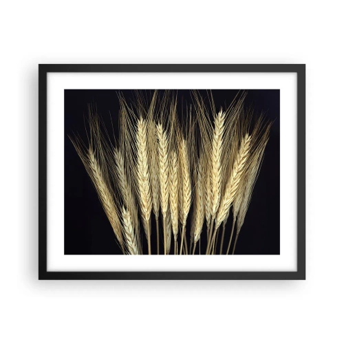 Affisch i svart ram - Rustik magi - 50x40 cm