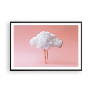 Affisch i svart ram - Söt utfästelse - 91x61 cm