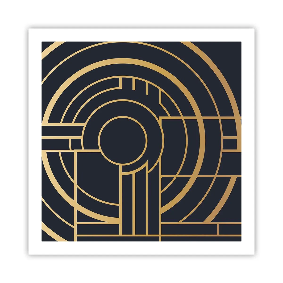 Affisch - Sakernas gång - 60x60 cm