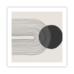 Affisch - Darr och säkerhet - 50x50 cm