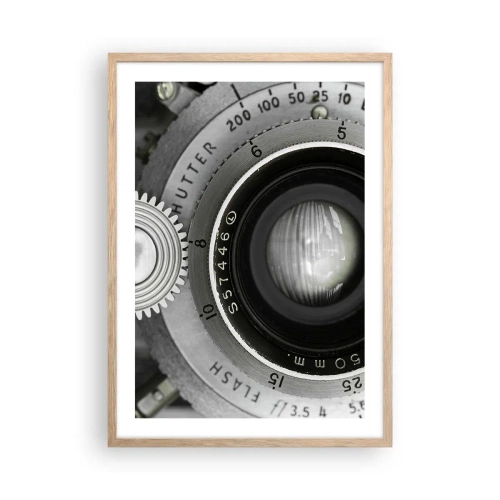 Affisch i ram av ljusek - En berättelse om Hollywood - 50x70 cm