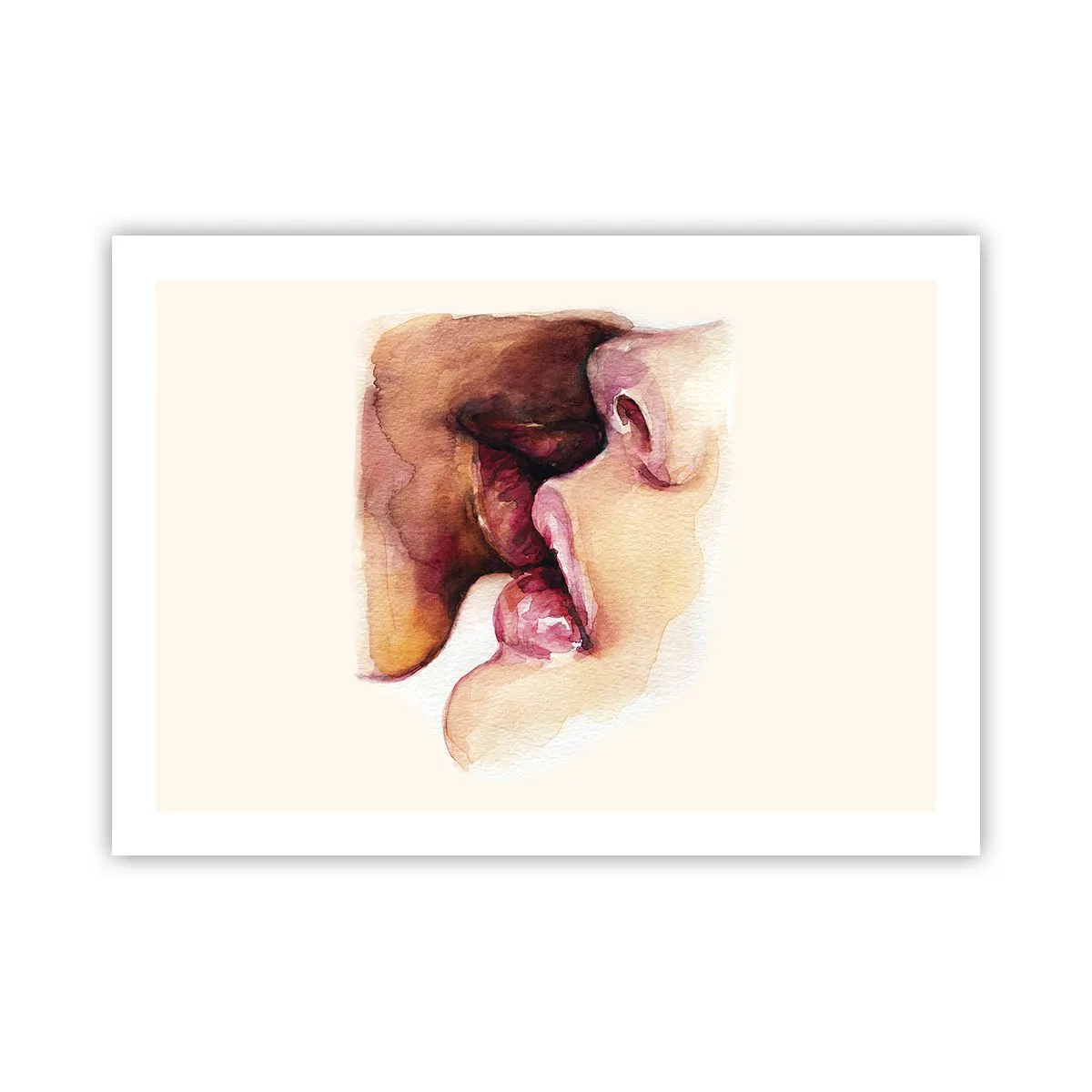 Affisch - Som dag och natt, jord och himmel - 70x50 cm