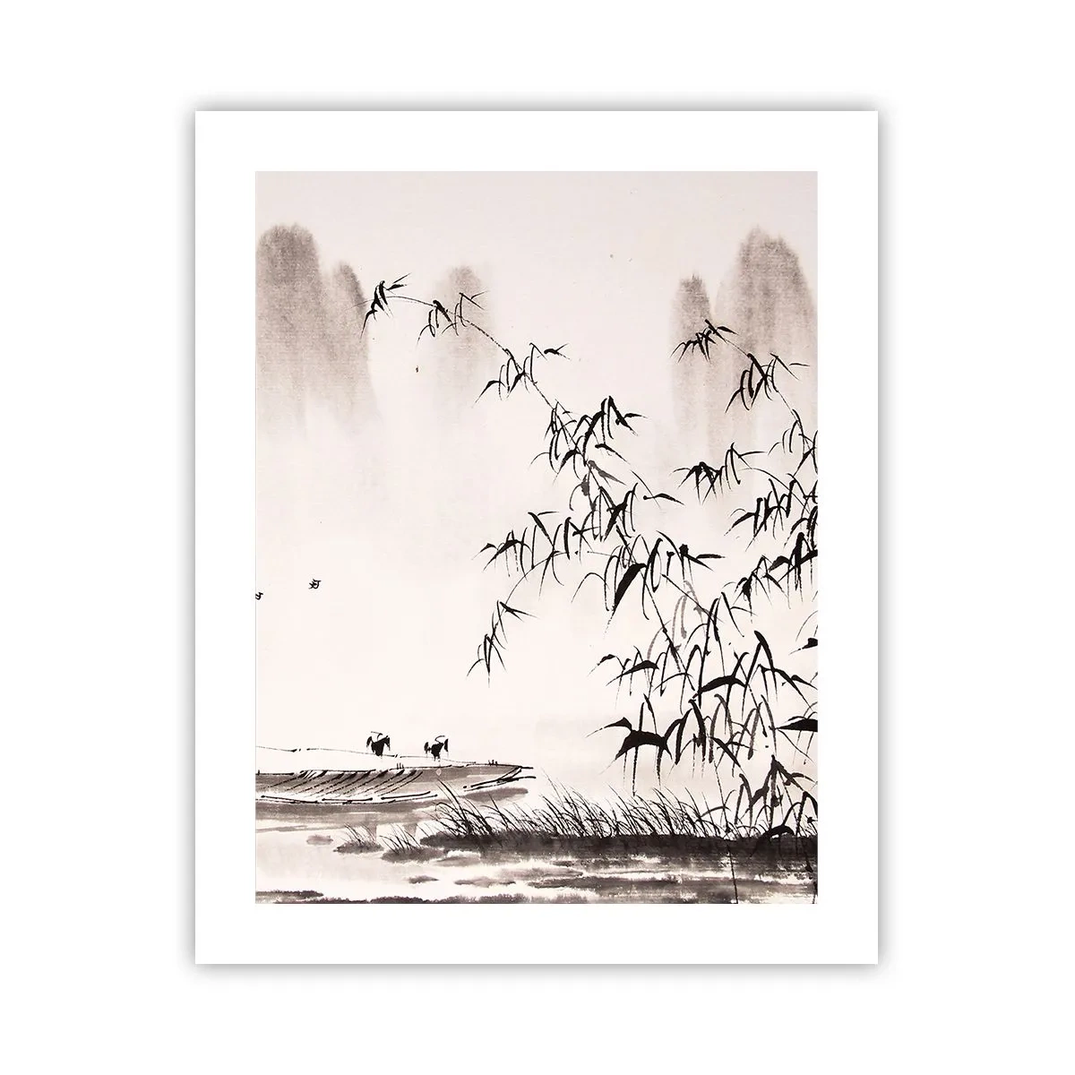 Affisch - Risfältens tystnad - 40x50 cm