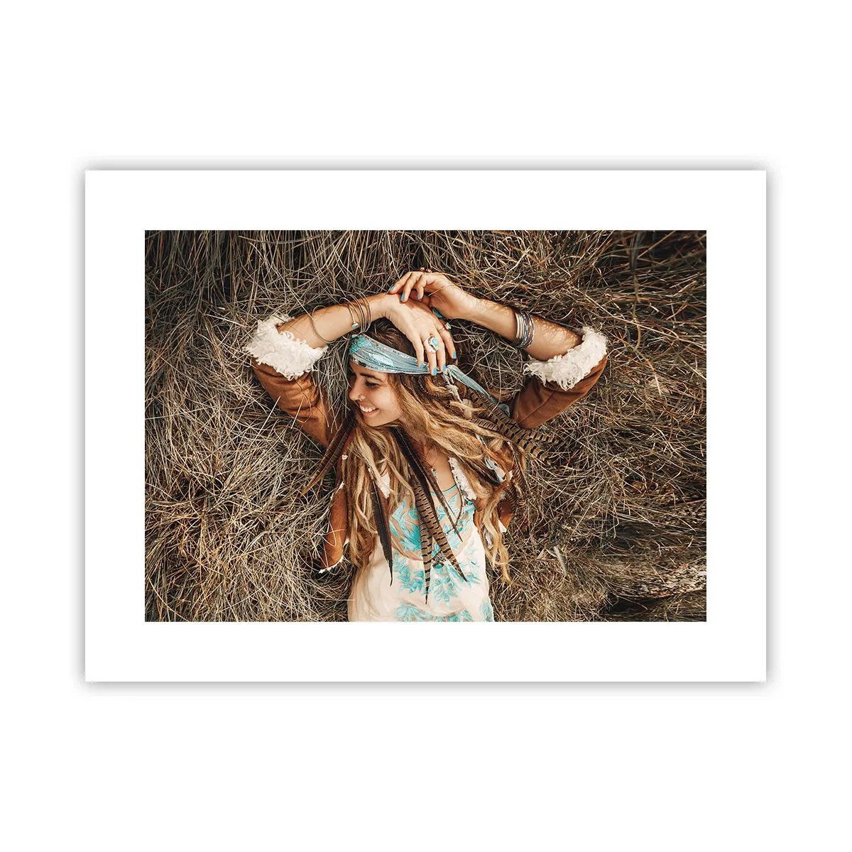 Affisch - På väg till kärlekens sommar - 40x30 cm