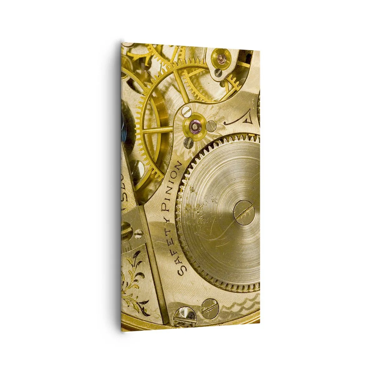 Canvastavla - Bild på duk - Gå med tidens anda - 65x120 cm