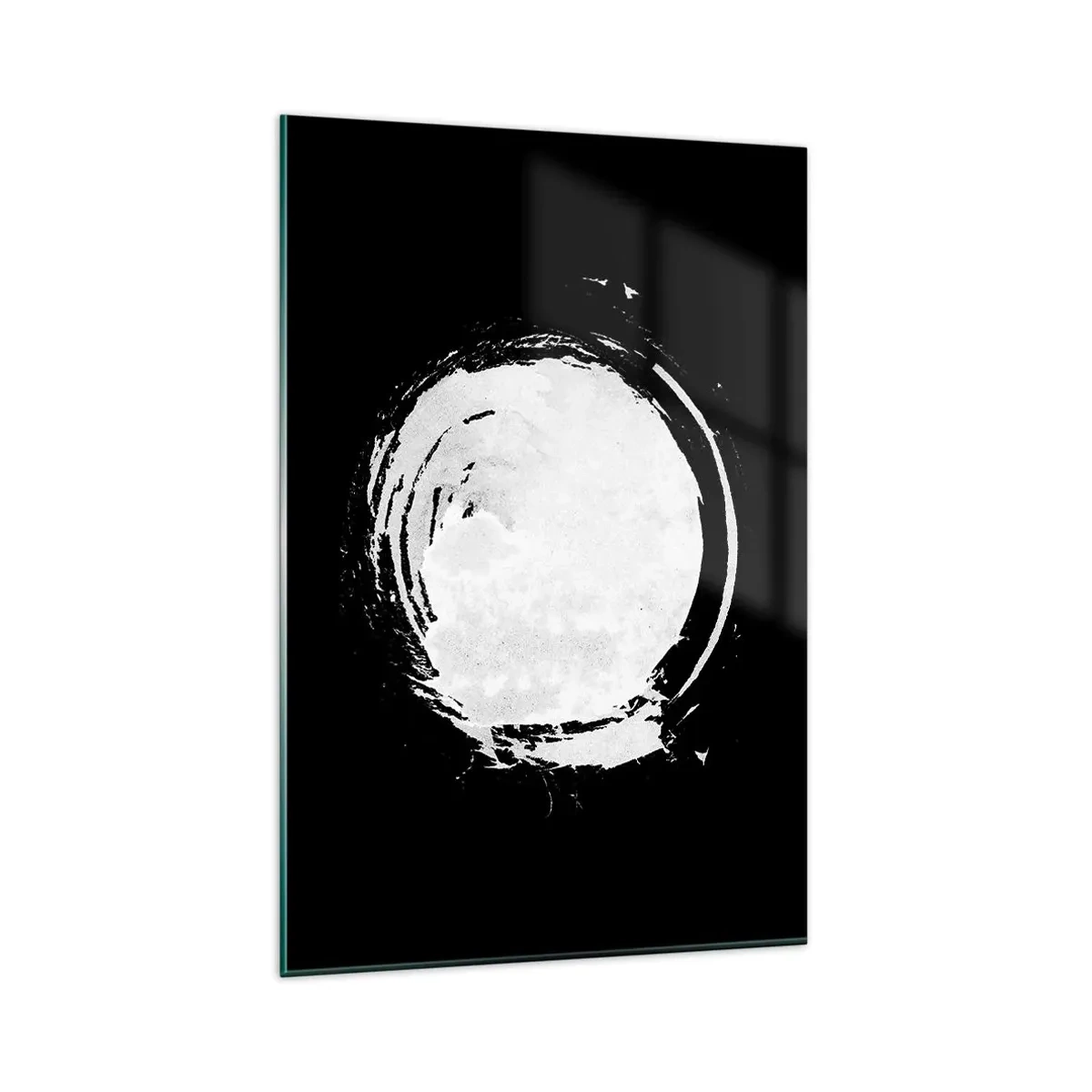 Glastavla - Bild på glas - Den goda vägen ut - 80x120 cm