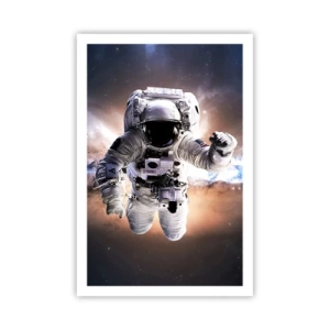 Affisch - Hälsningar från rymden - 61x91 cm