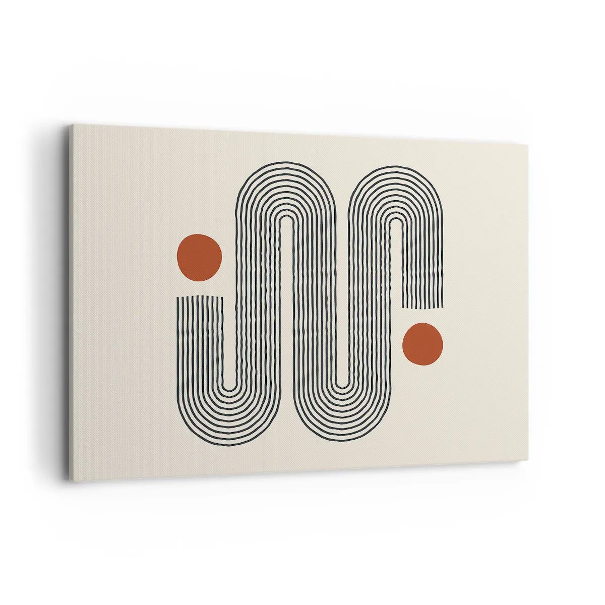 Canvastavla - Bild på duk - från början till slutet - 100x70 cm