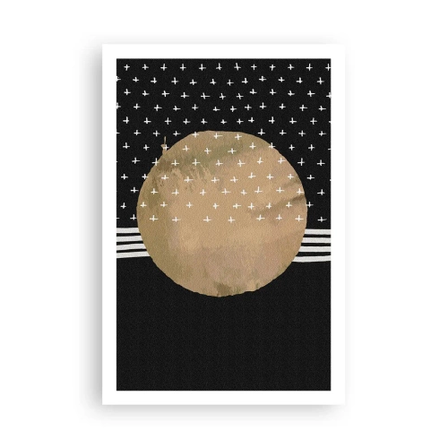 Affisch - Komposition: galaxens flagga - 61x91 cm