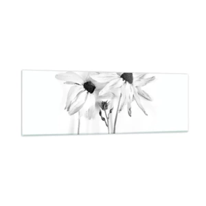 Glastavla - Bild på glas - Ingen vill vara ensam - 90x30 cm