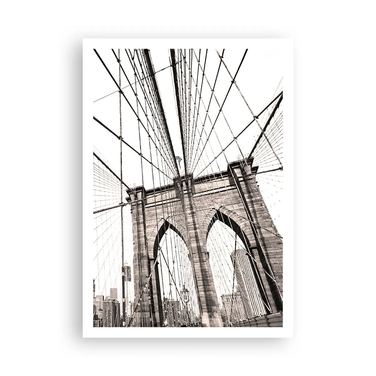 Affisch - Domkyrkan i New York - 70x100 cm