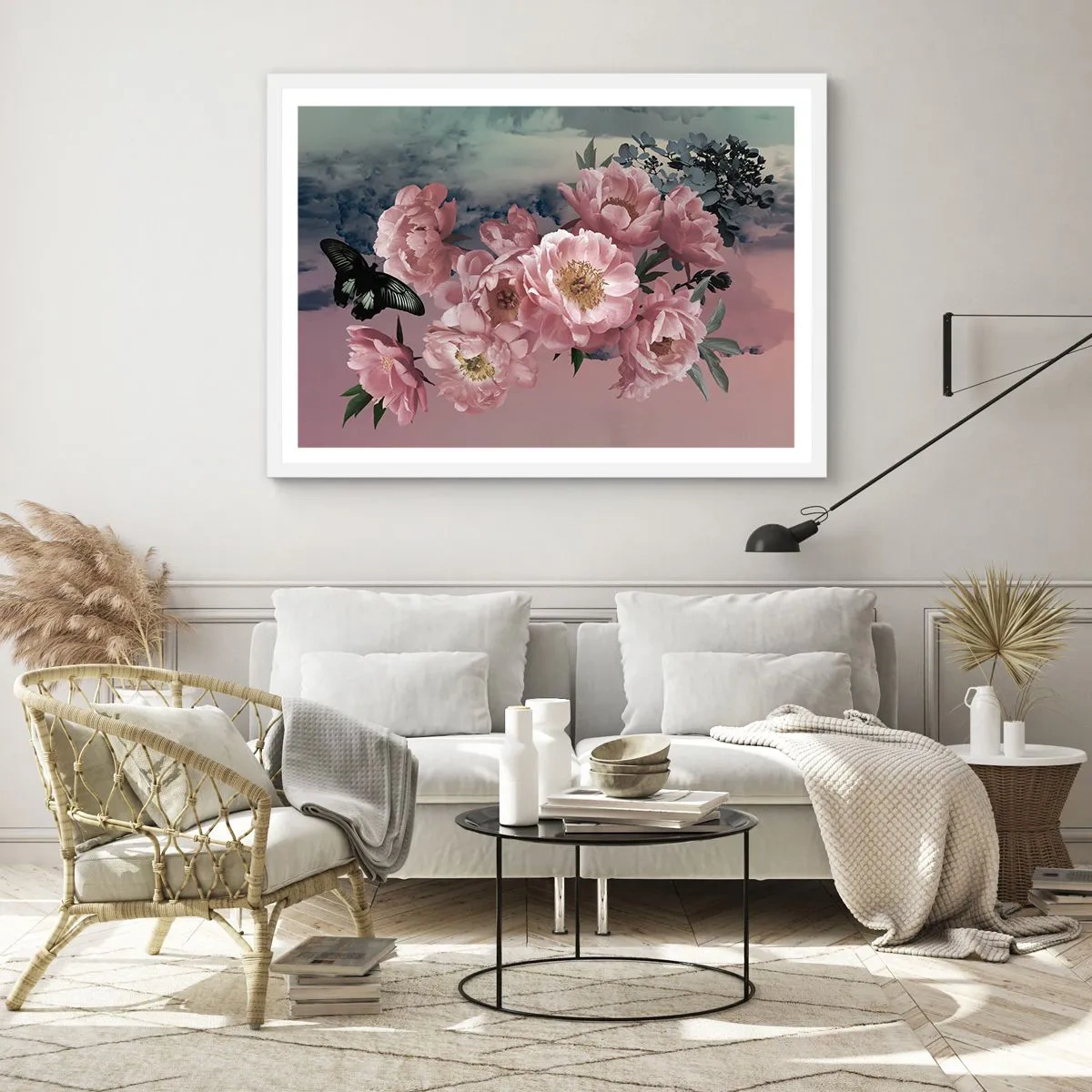 Affisch i vit ram - Romantikens höjdpunkt - 40x30 cm