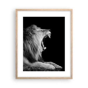 Affisch i ram av ljusek - Utan någon tvekan - 40x50 cm