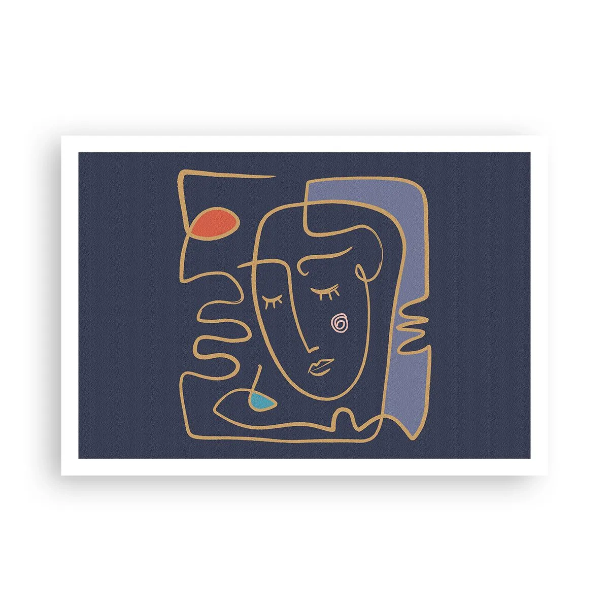 Affisch - I drömmarnas värld - 100x70 cm